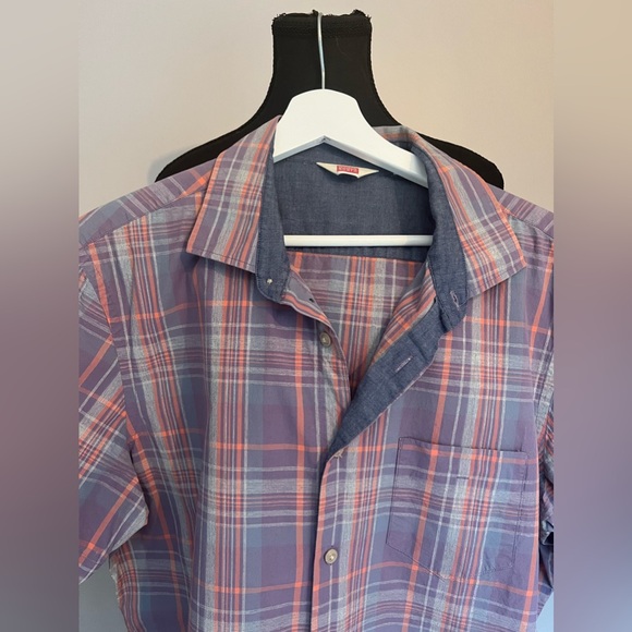 Men’s Hudson North Plaid Shirt Sz L - Picture 2 of 5